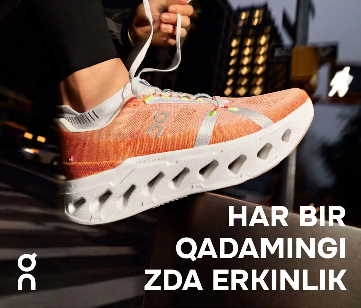 On Running — har bir qadamda erkinlik