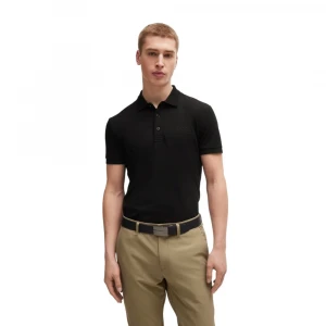 Поло Boss Slim-fit Polo Shirt with Mesh Logo