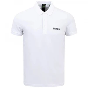 Поло Boss Slim-fit Polo Shirt with Mesh Logo