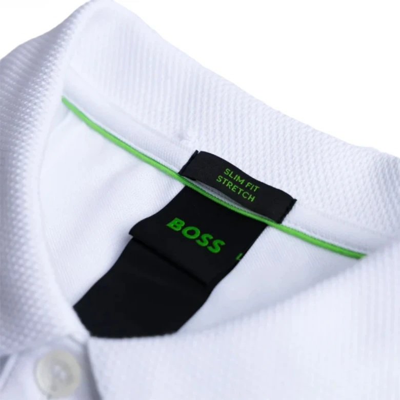 Поло Boss Slim-fit Polo Shirt with Mesh Logo 2