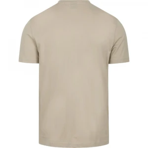Футболка Boss Cotton-jersey T-shirt with rubber-print logo 1
