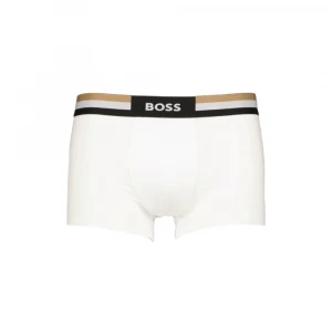Нижнее Бельё Boss Three-Pack of Cotton-Blend Trunks with Signature Waistbands 1