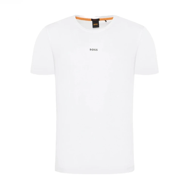 Футболка Boss Relaxed-Fit T-Shirt in Stretch Cotton with Logo Print 3