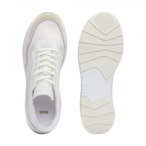 Кроссовки Boss Mixed-Material Lace-Up Trainers with Embroidered Mesh 2