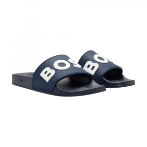 Heren Slippers Zwart Kirk Slide 1