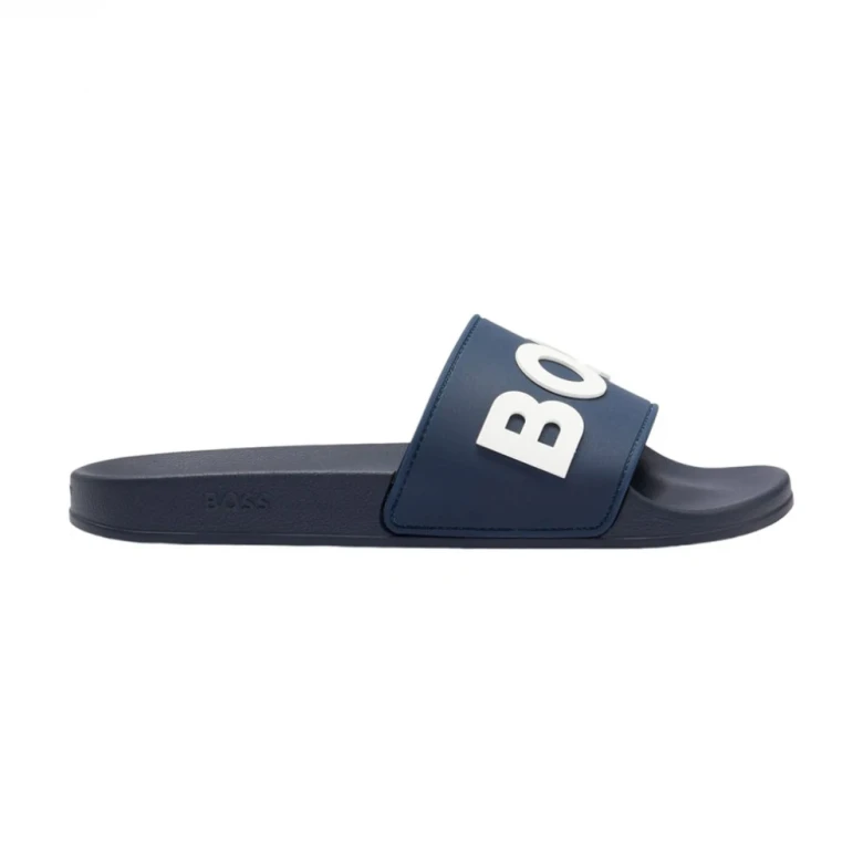 Heren Slippers Zwart Kirk Slide