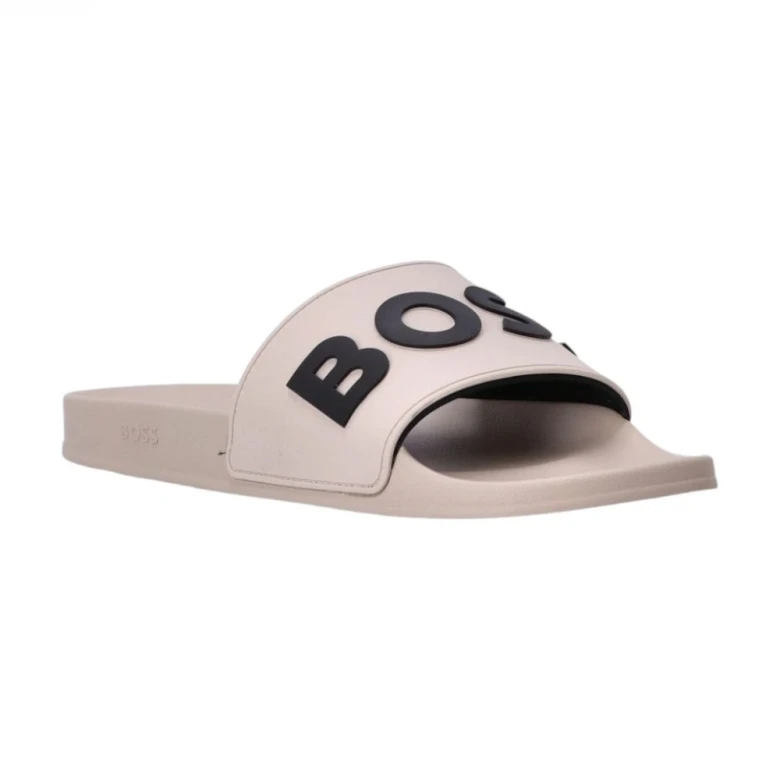 Шлепки Boss Heren Slippers Zwart Kirk Slide 2