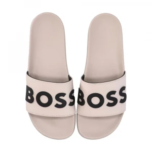 Шлепки Boss Heren Slippers Zwart Kirk Slide 4