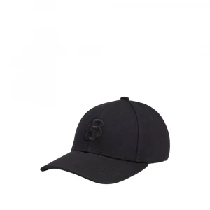 Кепка Boss Cotton-Blend Cap with Embroidered Double Monogram