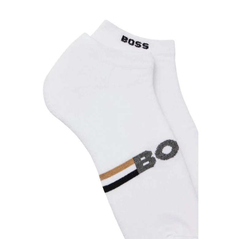 Носки Boss Two-Pack of Ankle-Length Socks in a Cotton Blend 1