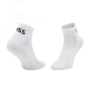 Носки Boss Two-Pack of Ankle-Length Socks in Stretch Fabric