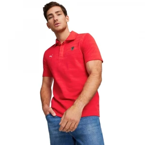 Поло Puma Scuderia Ferrari Style Men's Motorsport Jacquard Polo