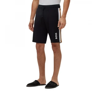 Шорты Boss Drawstring Loungewear Shorts with Signature Stripe and Logo 1