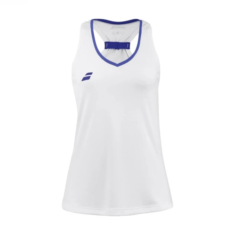 Топ Babolat Play Tank Top Girl White