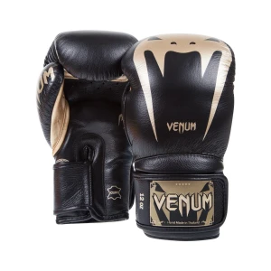 перчатки venum giant 3.0 boxing gloves - nappa leather - black/gold