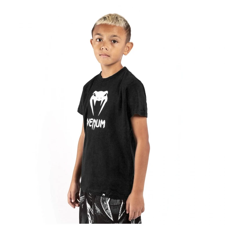 футболка venum classic t- shirt - kids - black 1