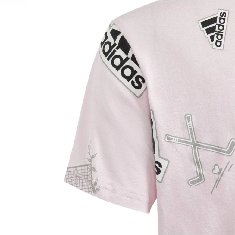 Футболка Adidas Brand Love Crop 4