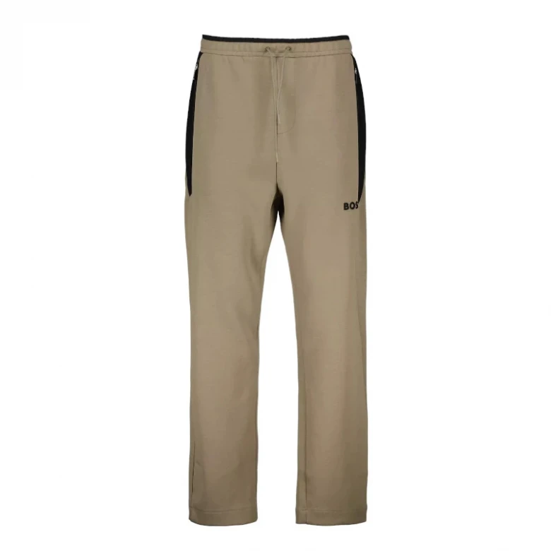 Штаны Boss Open-Hem Tracksuit Bottoms with 3D-Moulded Logo