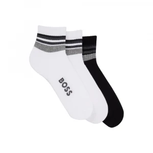 Носки Boss Three-Pack of Short-Length Socks with Plush Soles