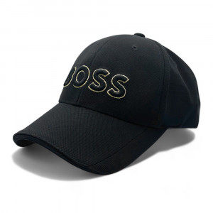 Кепка Boss Knitted-Piqué Six-Panel Cap with Embroidered Logo