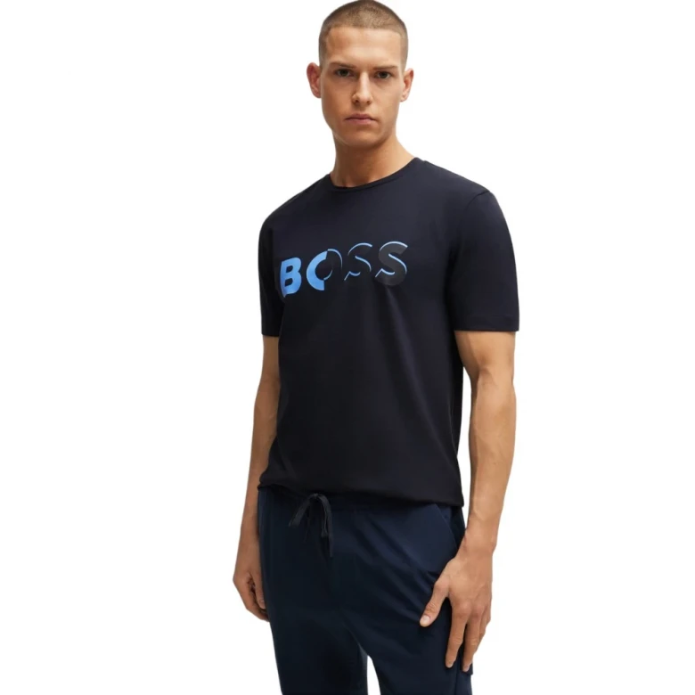 Футболка Boss Two-Pack of Stretch-Cotton T-Shirts with Logo Artwork 2