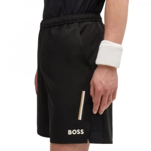 Шорты Boss x Matteo Berrettini Water-Repellent Shorts with Logo Print 3