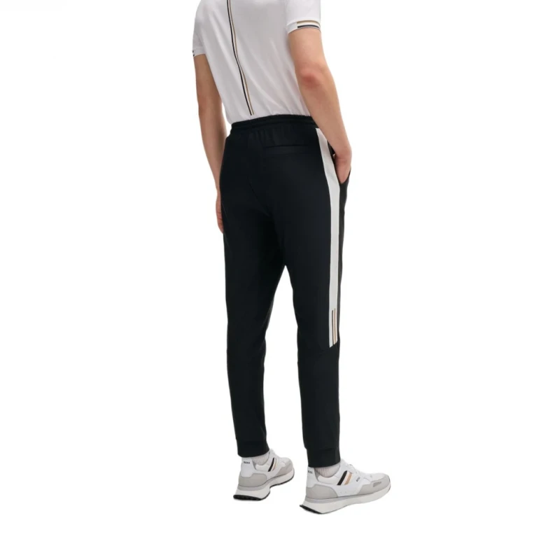 Брюки Boss x Matteo Berrettini Tracksuit Bottoms with Contrast Tape and Branding 1