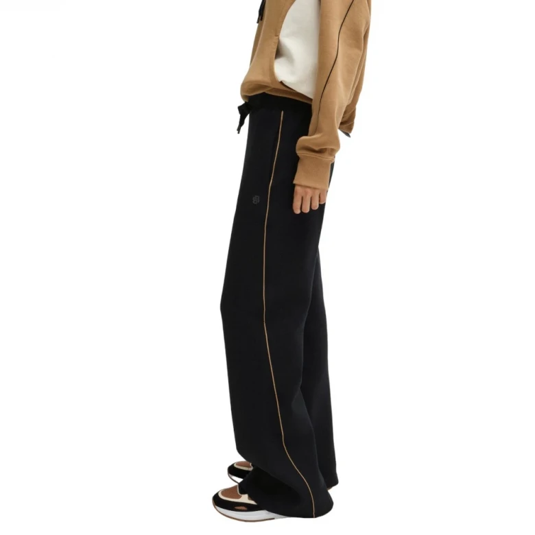 Брюки Boss Tracksuit Bottoms in a Cotton Blend with Piped Details 2