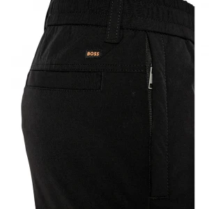 Брюки Boss Tapered-Fit Chinos in Technical-Stretch Material 4