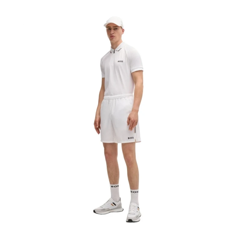 Поло Boss X Matteo Berrettini Polo Shirt with Popcorn Stripe 3