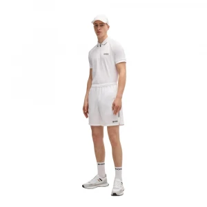 Поло Boss X Matteo Berrettini Polo Shirt with Popcorn Stripe 3