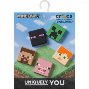 Джиббитсы Crocs Jibbitz Minecraft 5 Pack 2