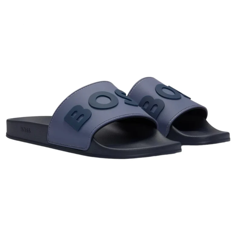 Heren Slippers Zwart Kirk Slide 0