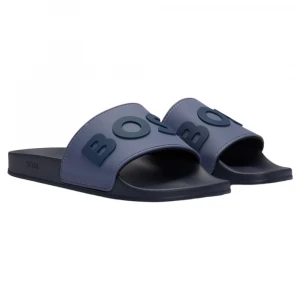 Heren Slippers Zwart Kirk Slide 0