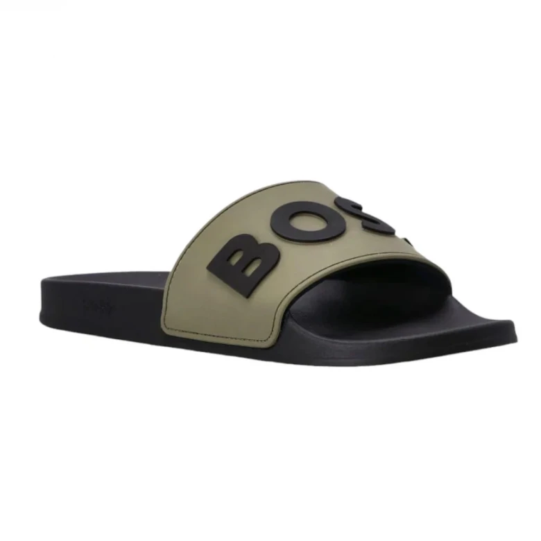 Heren Slippers Zwart Kirk Slide 4