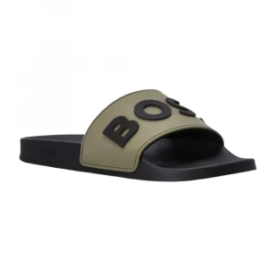 Heren Slippers Zwart Kirk Slide 4