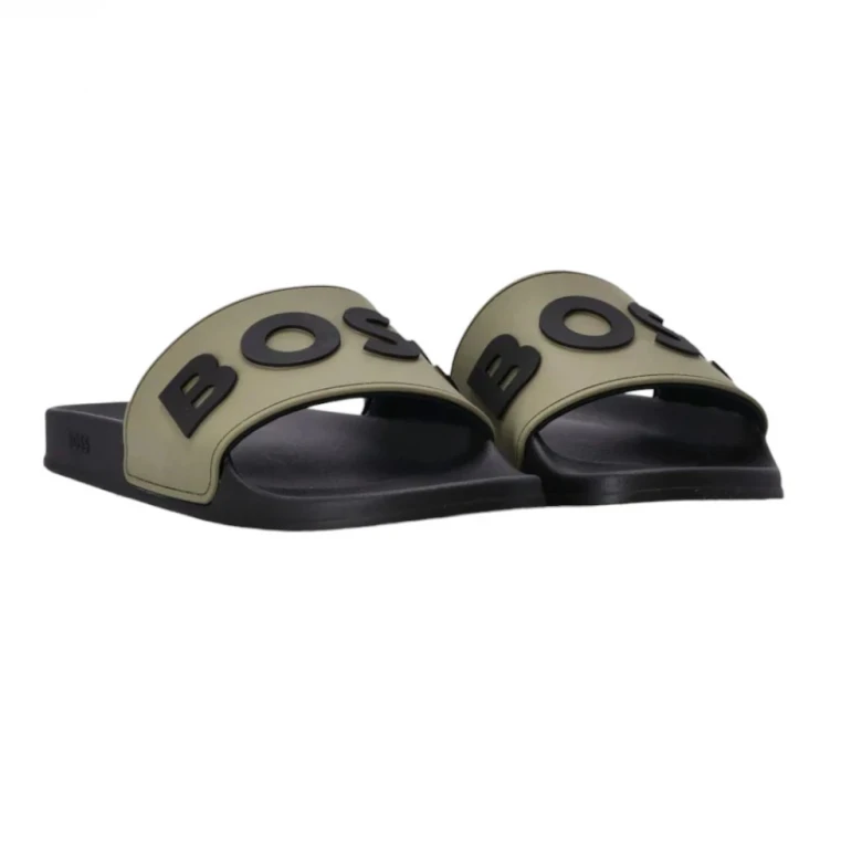 Heren Slippers Zwart Kirk Slide 0