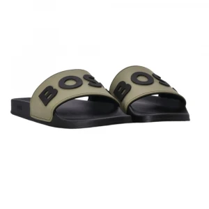 Heren Slippers Zwart Kirk Slide 0