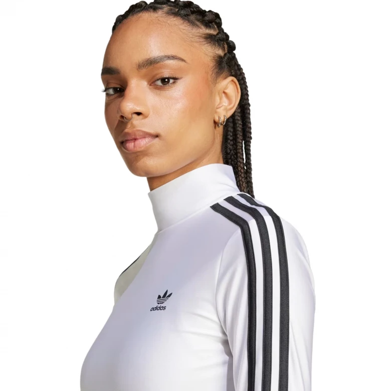 Футболка Adidas Adicolor 3-Stripes Turtleneck Long Sleeve Tee 2