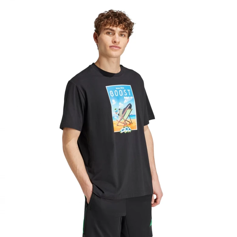 Футболка Adidas Boost Short Sleeve Graphic Tee 2