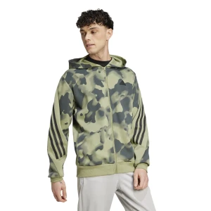 Толстовка Adidas Future Icons 3-Stripes Allover Print Full-Zip Hoodie 1