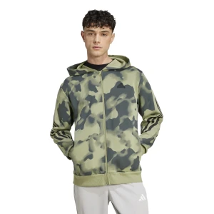 Толстовка Adidas Future Icons 3-Stripes Allover Print Full-Zip Hoodie