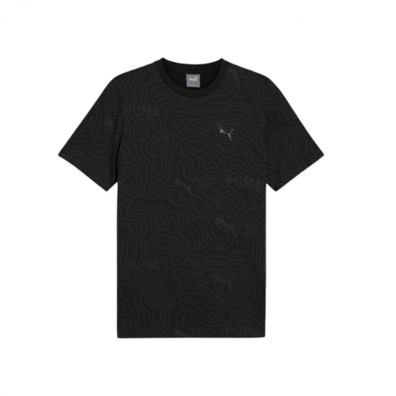 Футболка Puma Open Road AOP Tee Puma Black