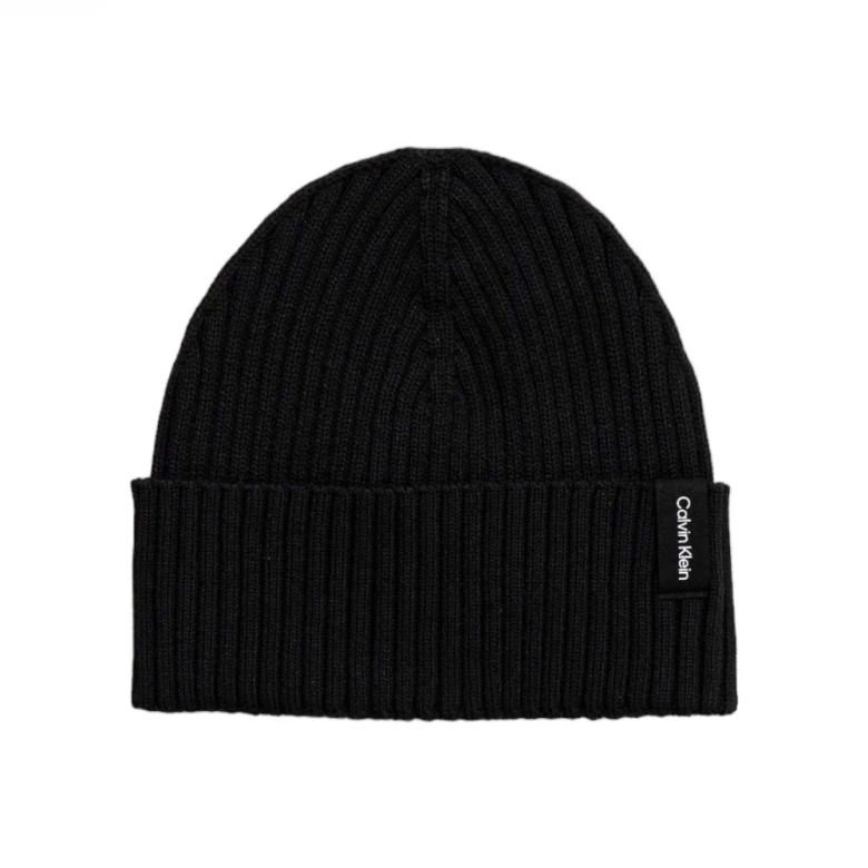 Шапка Calvin Klein - Rib Knit Folded Beanie