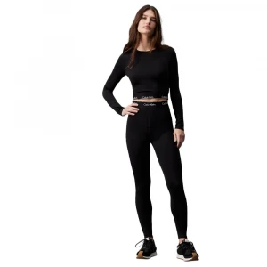 Топ Calvin Klein Cropped Long Sleeve Gym T-shirt 3