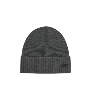 Шапка Boss Men's Dark Blue Woolen Hat