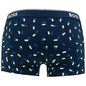 Трусы Boss Three-Pack of Stretch-Cotton Trunks with Logo Waistbands 2