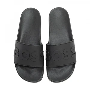 Heren Slippers Zwart Kirk Slide 1