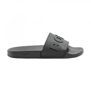 Heren Slippers Zwart Kirk Slide