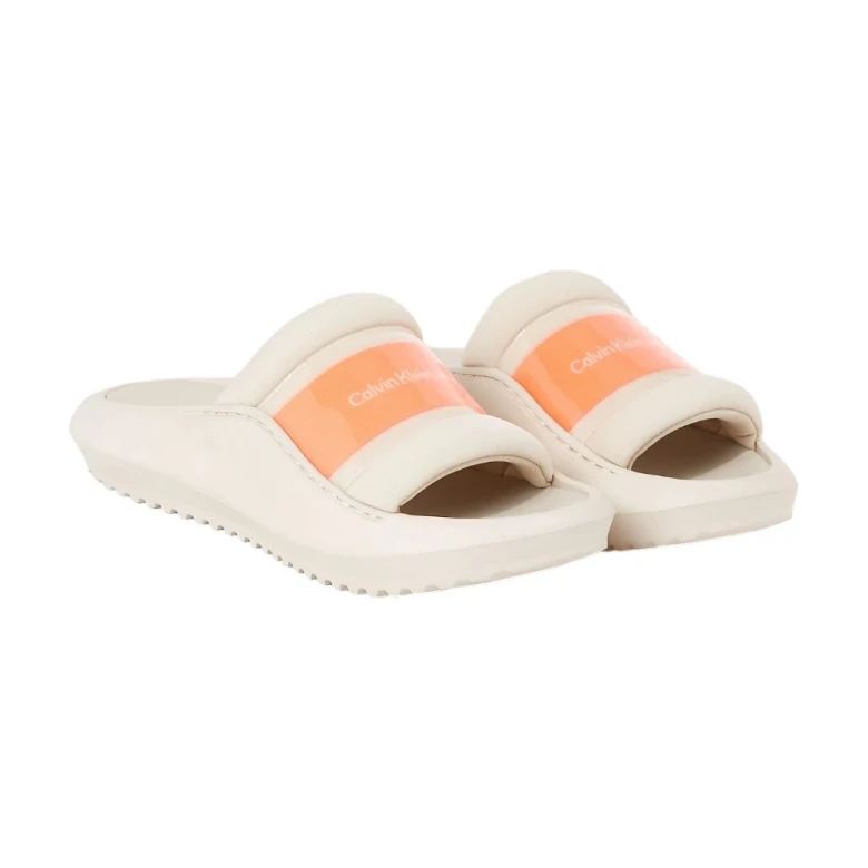 Шлепки Calvin Klein Hybrid Sandal Tpu In Lum Met 1